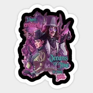 Oceans of time Sticker